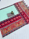 MG 398 Plain Linen Digital Printed Non Catalog Sarees Wholesale Market In Surat